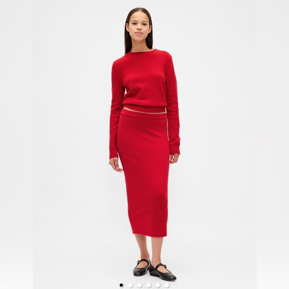 GAP Red Pencil Skirt for Women